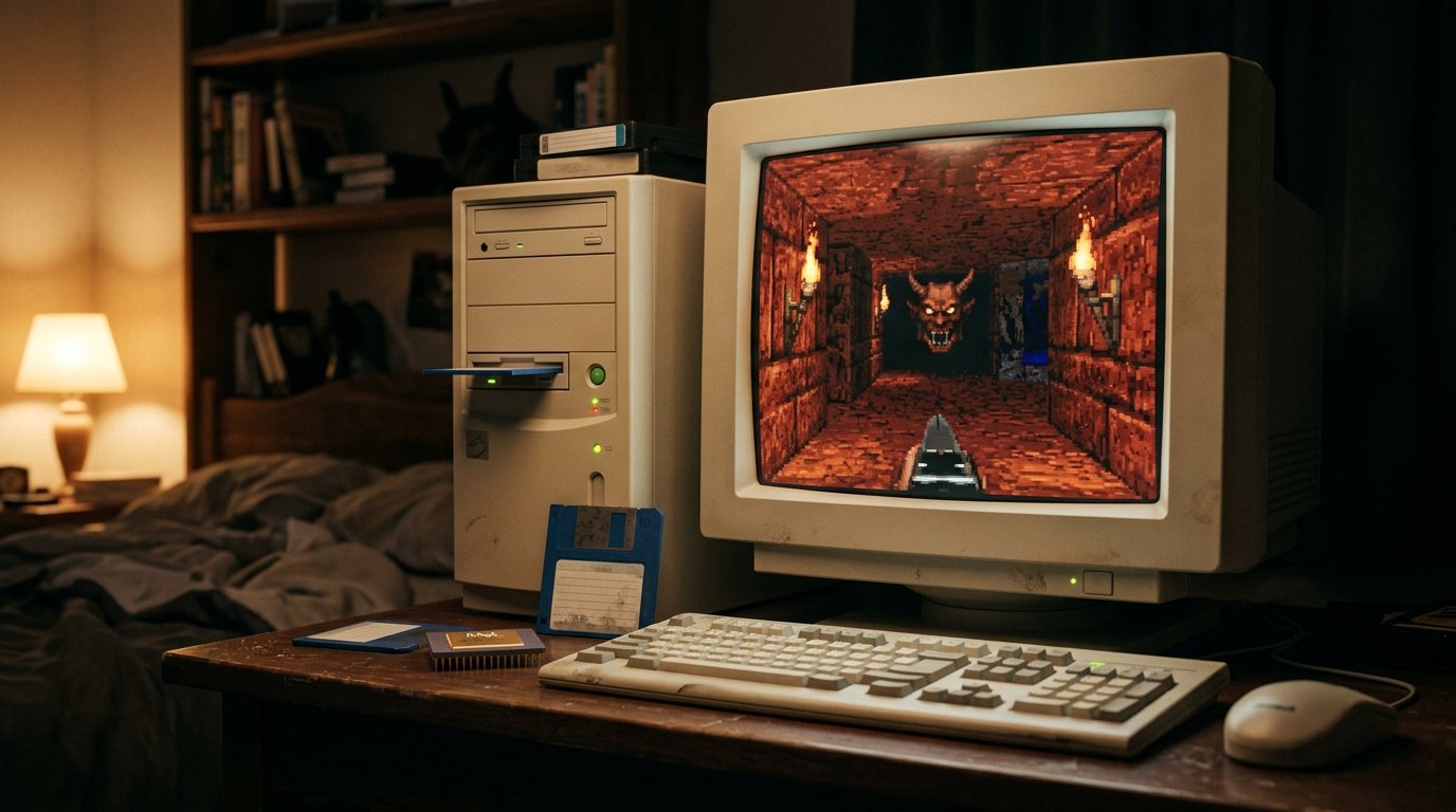 Doom’s 386 Trick: The Lie That Made 3D Run Without a GPU